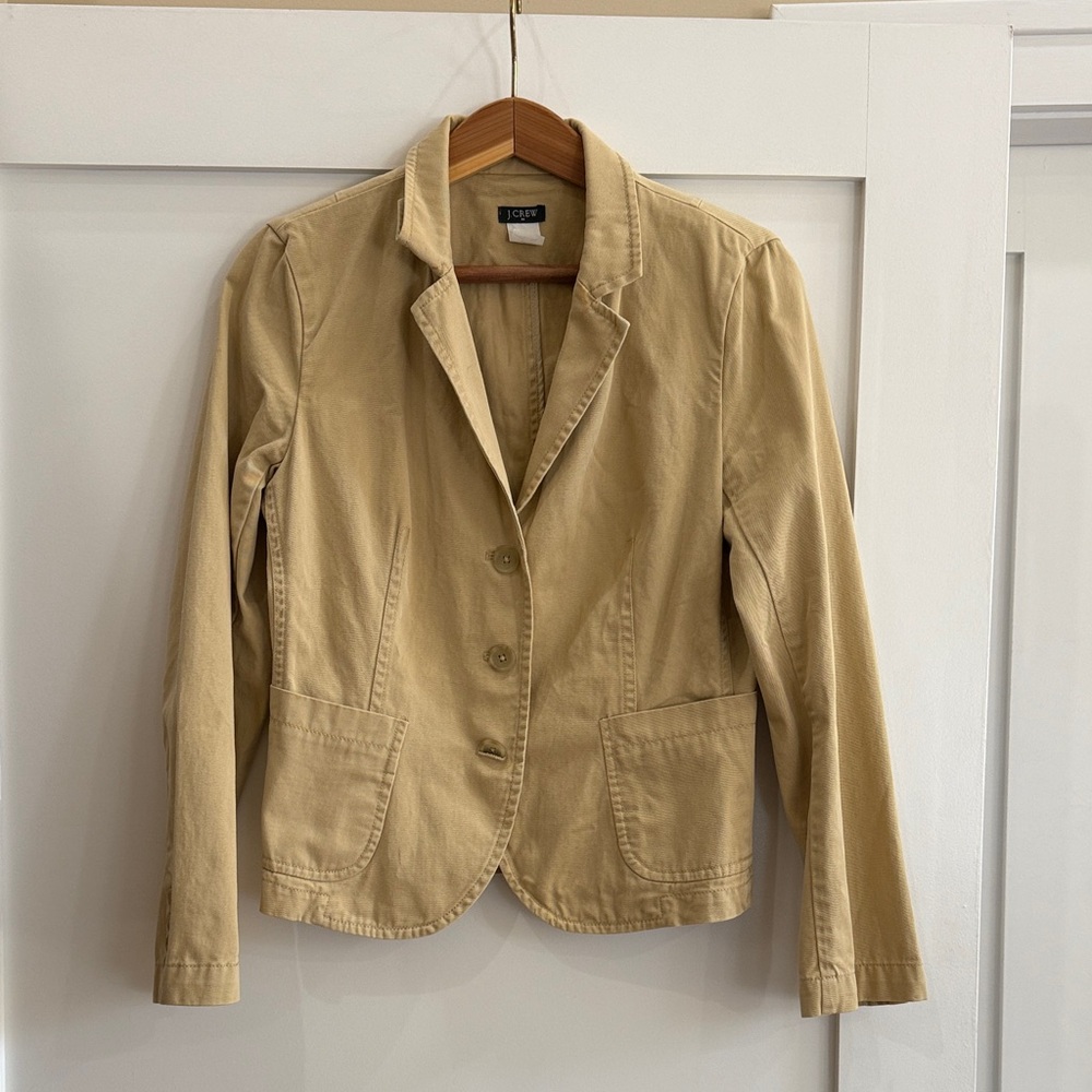 J. Crew Women's Classic Beige Blazer